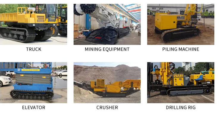 Undercarriage следа Crawler высокой стойкости ориентированный на заказчика для конструкции
