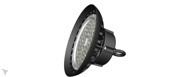 Luz alta 100W 140LPW IK08 Meanwell SOSEN DALI PIR 1 da baía do UFO do diodo emissor de luz a 10V que escurece