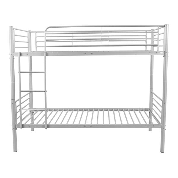 Customizable Adult Metal Frame Twin Bunk Beds Long Lasting Durability