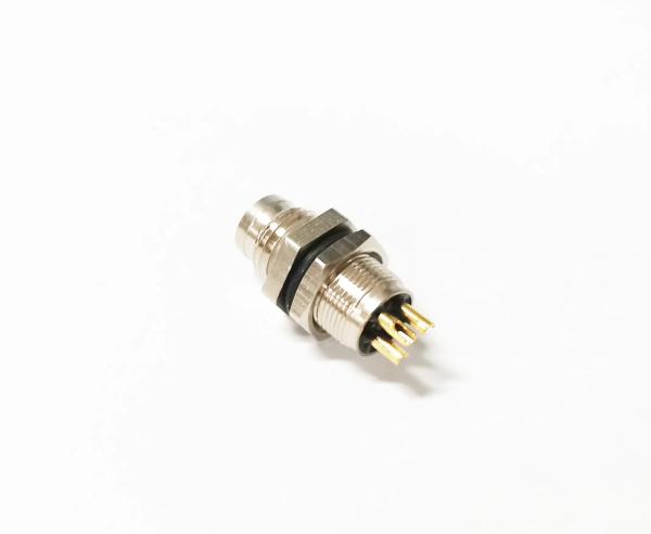 Industrial M12 3 4 5 6 8 12 17 Pin Connector Male Female Plug Socket Straight Overmolded Circular Connector Connectors Product