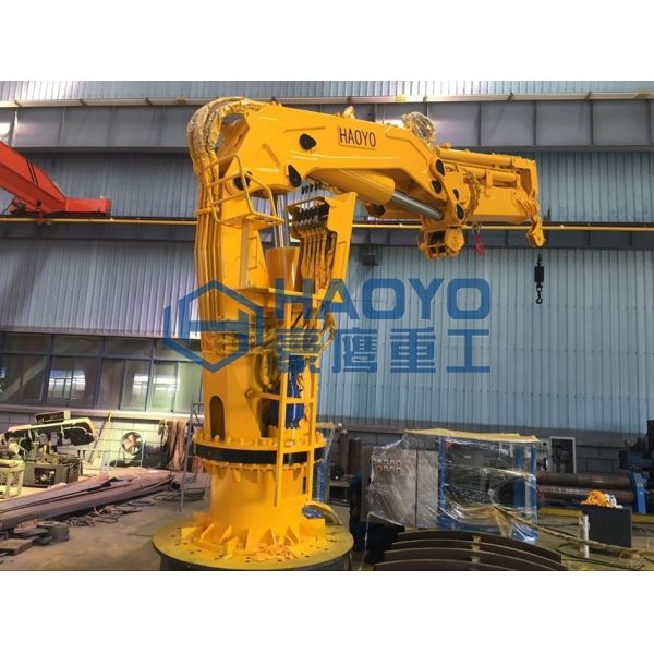 1ton 2ton 5ton Marine Crane Ship Deck Crane Marine Ship Deck Crane