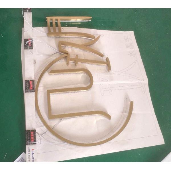 New Design Automatic Bending Machine Flange Channel Letter Acrylic Illuminated Letter Sign