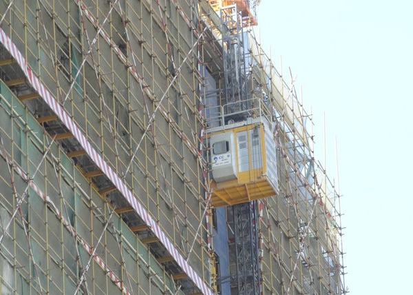 Eco Friendly Lifting 60M / Min Construction Site Lift
