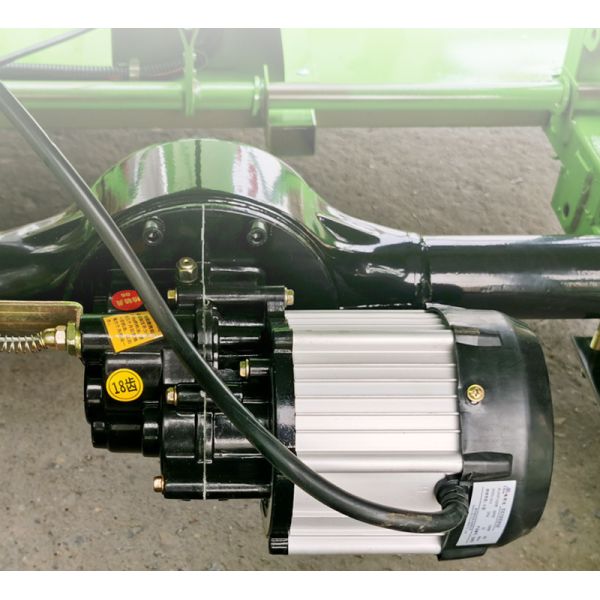 4-Bin Waste Sorting Electric Trike Property Cleaning Waste Transfer Loading Truck