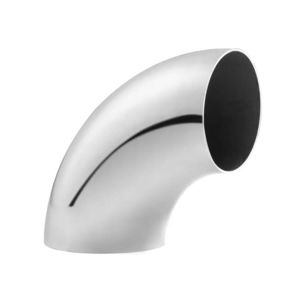Stainless Steel Elbow 90 Degree Bend Connector Ideal for Chemical Processing and Water Treatment Pipelines