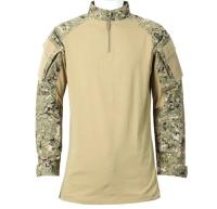 Tactique militaire de tissu de plaid d'armée de chemise de combat du camouflage G2 de jungle