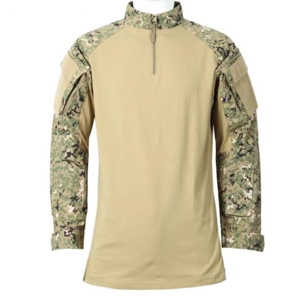 Tático militar de pano da manta do exército da camisa do combate da camuflagem G2 da selva