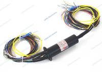 Junção giratória ótica integrada da fibra de Ring Combined Power Signal With do deslizamento da liga de alumínio