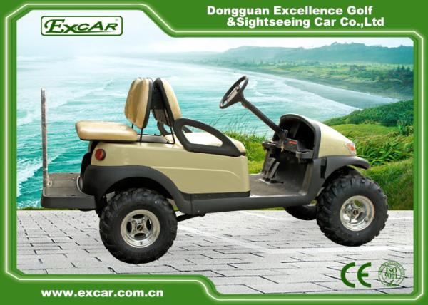 Encalhe carros da companhia de eletricidade com amarelo 4 Seater sem telhado/carros bondes da caça