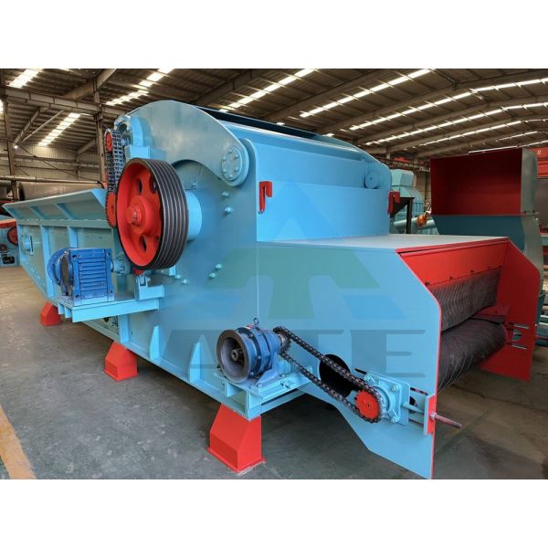 Building Material Shops Double Shaft Shredder Machine for Wood Crushing and Grinding