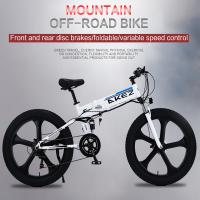 Bicyclette électrique pliable 60km de batterie au lithium d'alliage de magnésium
