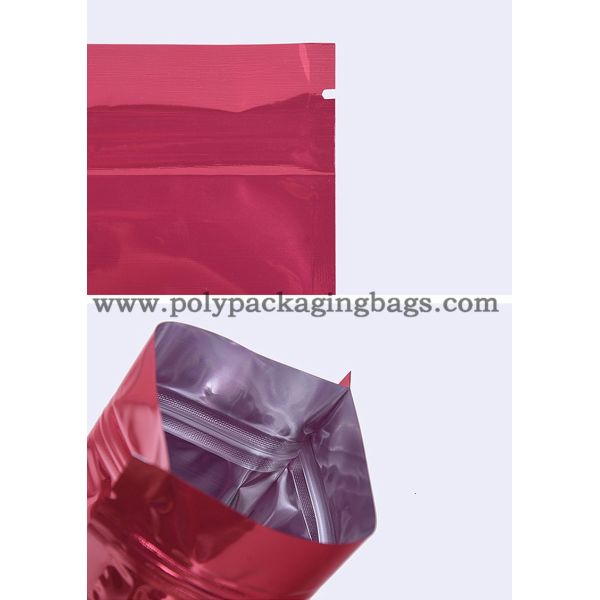 Food Packaging Stand Up Zip Lock Aluminum Foil Bag