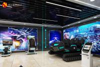 Équipement de parc à thème une zone de jeu de simulateur de réalité virtuelle du service 9d d'arrêt