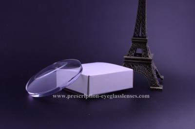 Optical Polycarbonate Lens Blanks 65/70MM Diameter 1.59 Index Hard Coated