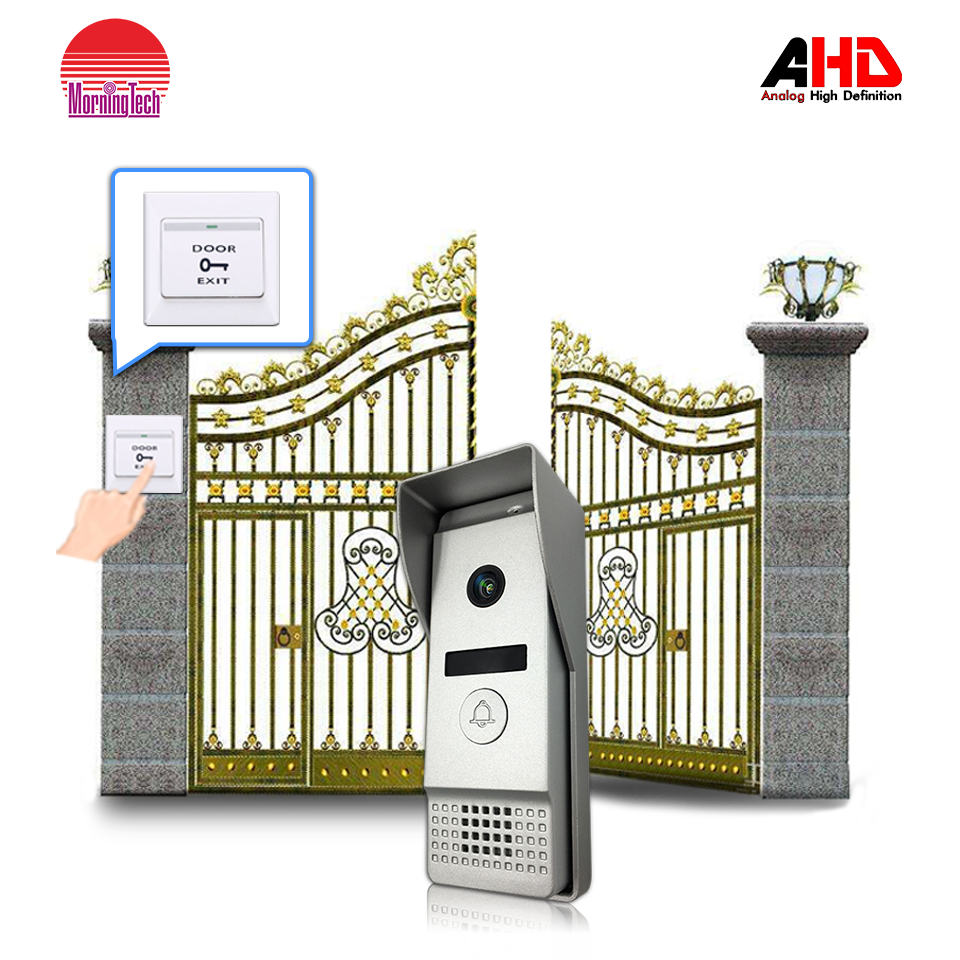 Morningtech Villa home security system 220V power 10 inch phone video door intercom door bell