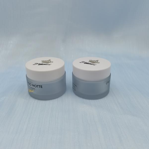 50g Glass Jar Matt Color For Cosmetic