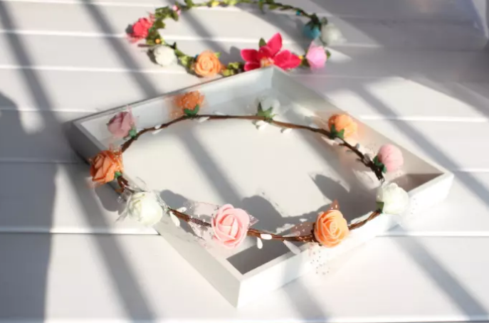 30 см Длинный зеленый цвет Цветочная клейкая лента Бумага покрытая проволока для декора