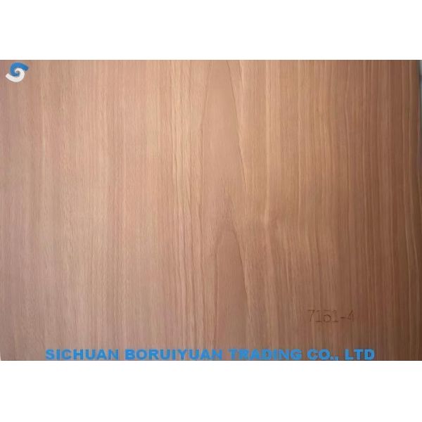 Glossy Finish Melamine Paper Wood Pulp Decor Base Paper Embossed