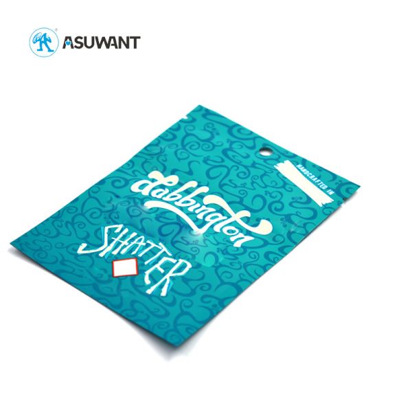 Bacteria Free Smell Proof Zipper Mylar Bags MOPP 3X4 Custom