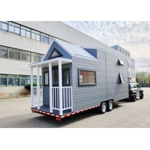 Pre Built Tiny Homes On Wheels With Trailer For Airbnb