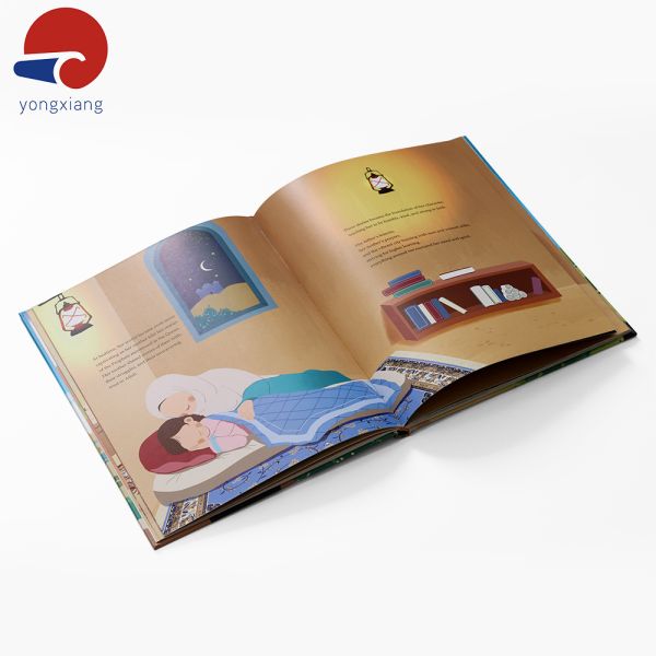 Matte Paper Paperback Picture Books Hardcover Sewing Binding Book 216*279MM