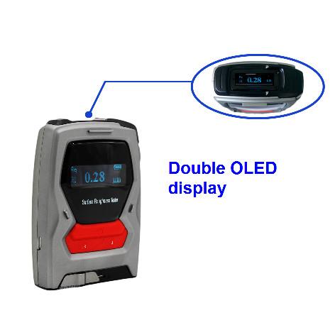 Verificador portátil duplo integral da aspereza de superfície de Oled Huatec