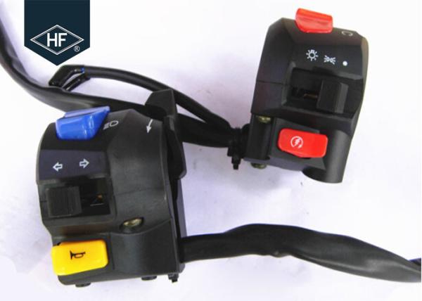 CG Other Parts Plastic Black  7/8 Cafe Racer Motorcycle Handle Switch