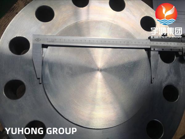 ASTM A182 F22 UNS K21590 Blind RF Flange For Power Plant Boilers