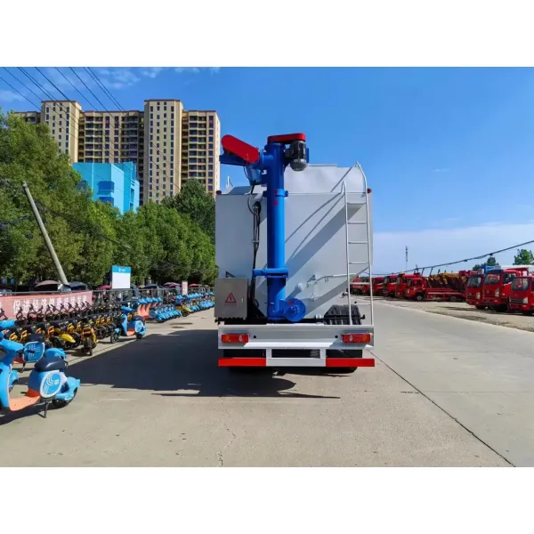 High-Capacity 47cbm Feed Transport Bulk Grain Delivery Truck