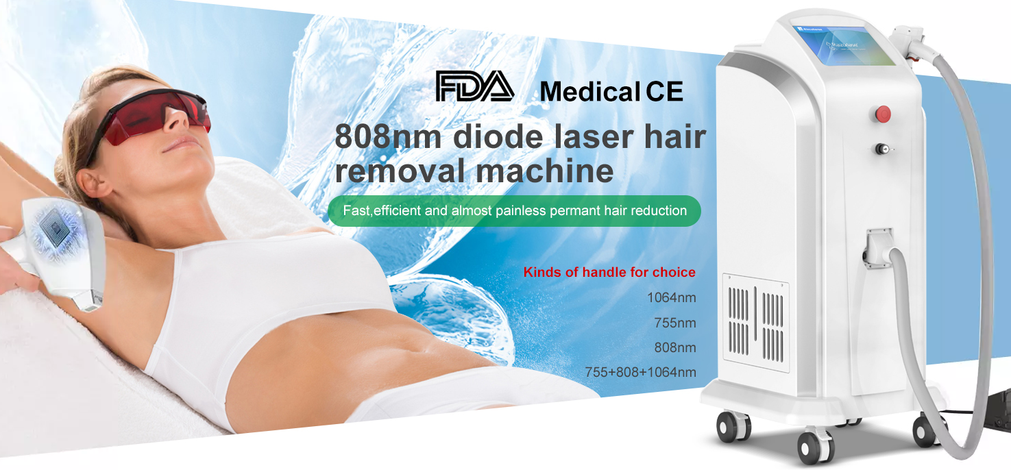 Stationary Diode Laser Hair Removal Machine