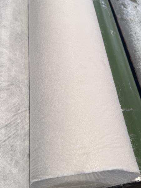 White PET Nonwoven Geotextile For Road Highway Railway Slope Tunnel Construction