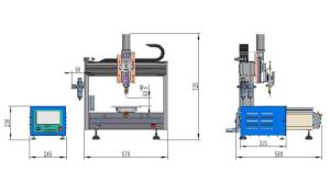 Type K Plastic Heat Staking XYZ Axis Hot Riveting Machine Pulse Plastic Riveting