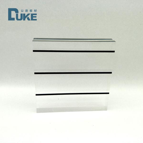 Transparent 8mm Flexible Soundproof Acrylic Sheet Reinforced Acoustic