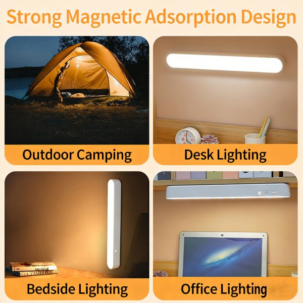 Folding Desk Lamp Modern Style Energy Saving Adjustable Brightness Suitable Office Study Reading Lighting Solution
