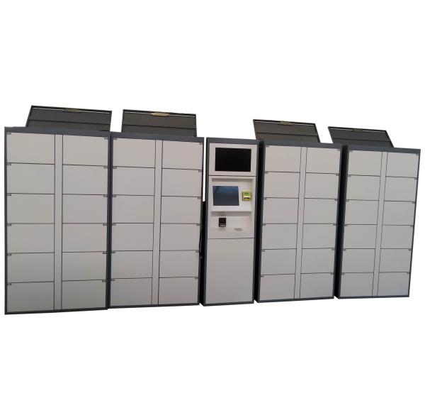 Le casier intelligent de colis de taille standard de Winnsen avec l'extérieur intelligent de services de casier contrôlent le système