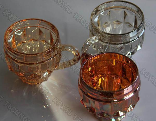 Equipamento de vidro do chapeamento de ouro da lata de PVD, de vácuo de PVD máquina do chapeamento do íon para cerâmico e de vidro