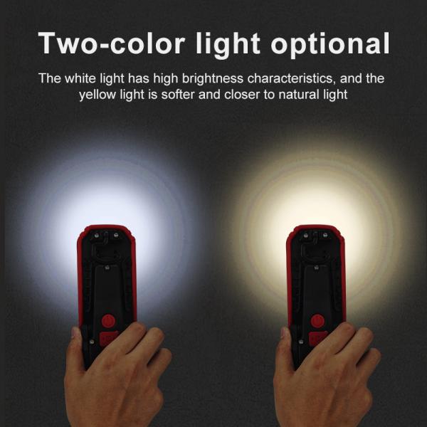 Portable 5W COB Rotation Working Lamp 600lm With Magnetic For Car Paint Inspection
