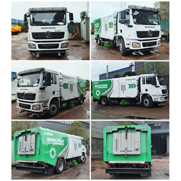 Excellent Quality Cost Reduction L3000 Vacuum Mechanical Dust Cleaning Road Sweeper Engine Core Powered Multicolour Road Sweeper