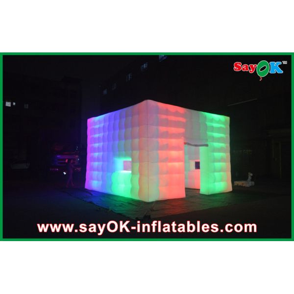 Радуга раздувной ткани нейлона шатра 210D дома гигантская привела раздувной шатер с окном/дверью