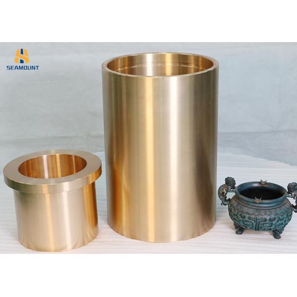 Stone Crusher Parts Bronze Sleeve Bushings With Oil Groove , ISO / CE