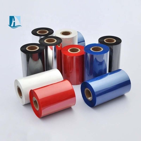 110mm*300m Wax Resin Ribbons TTR Ink Labels Printer Ribbon for Custom Labels Printing