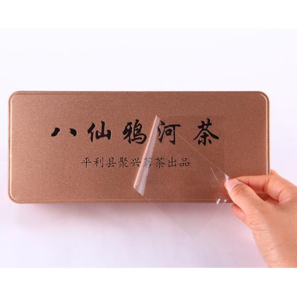 Decorative Self Adhesive Label Stickers UV Waterproof Die Cut Vinyl Stickers