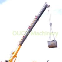 ABS telescópico hidráulico 8t Crane Grab Bucket de los 30m