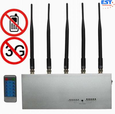 Jammer do telefone de CDMA Mobie/construtor de controle remoto EST-505E para o costume