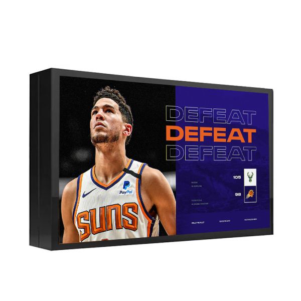 86-дюймовый наружный LCD цифровой вывески Разделенный экран Immersive Sound Wall