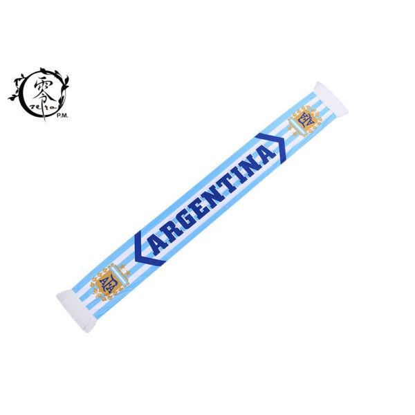 FIFA Argentina Winter Custom Sports Scarves Polyester Warm Long Size
