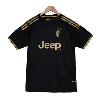 Juventus 2015-2016 Rétro Deuxième départ Jersey Classic Réapparition