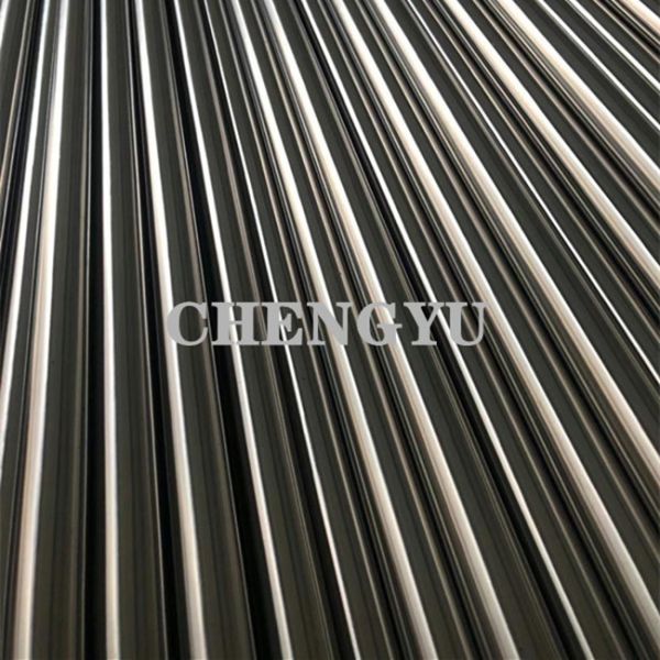 Seamless 12m Round Shape Brushed Stainless Steel Pipe 45x2 347H