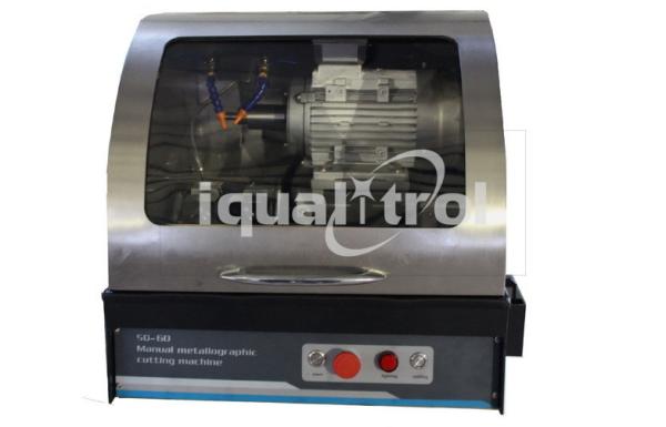 Overheating Protection Manual Metallographic Cutting Machine with Recycling Water Cooling