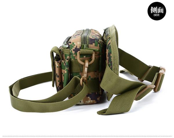 CAMO OUTDOOR SMALL WAIST PACK CAN BE DETACHABLE THREE-USE COMBINATION WAIST PACK SPORTS TACTICAL WAIST COVER SINGLE SHOU